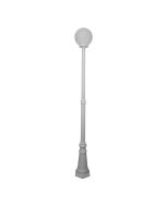 Siena 25cm Sphere Tall Post Light White - 15607	