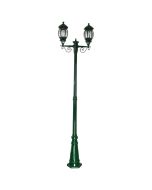 Vienna Twin Head Tall Post Light Green - 15935