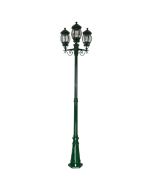 Vienna Triple Head Tall Post Light Green - 15941	
