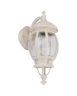 Vienna Curved Arm Downward Wall Light Beige - 15962	