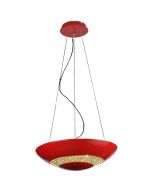 RED GLOSS LED PENDANTS PRISM-R