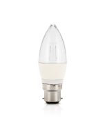 GLOBE CANDLE LED 4W 250LM 3000K CLEAR B22 NON-DIMMABLE (18546) BRILLIANT LIGHTING