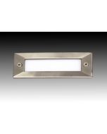 Ben Rectangular Mini Exterior Daylight White LED Steplight (LED316-DW) Gentech Lighting