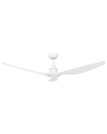 CONCORDE-II DC 58" CEILING FAN-WHITE WITH WHITE BLADES 20067/05 BRILLIANT LIGHTING