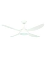 VECTOR 52'' ABS CEILING FAN WITH LED LIGHT- OFF WHITE WITH OFF WHITE BLADES 20168/05 BRILLIANT LIGHTING