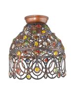 Jadida DIY Batten Fix Antique Copper / Coloured Glass - 203326