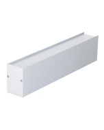 Line-46 1 Metre Surface Mounted LED Profile Clear Anodised - 22039