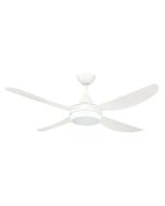 Vector II 52 Ceiling Fan Pure White with CCT LED Light - 22293/05