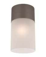 MERCATOR LIGHTING ANNA DIY BATTEN FIX SHADE. MATT FROSTED GLASS WITH PEWTER MA1071PWT