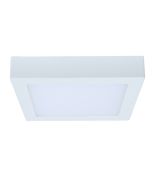 CLA Lighting Surface Mounted Ceiling Light WH SQ 3000K 18W 225mm SURFACE9