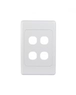 Cougar Blank Switch Plate Vertical 4 Gang (COSWPV4G) GSM