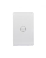 Leopard Switch Vertical 1 Gang 16AX/20A 250V (LESWV1GWHT) White GSM