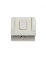 Hippo Single Outdoor Power Point IP54 10A (HPPP1G) GSM