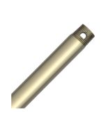 18"/45.7cm Ceiling Fan Extension Rod Bright Brass - 22723