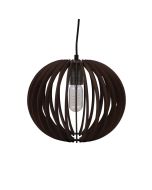 Puffin 300mm Timber Pendant Brown - 31016	