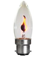 Flicker Flame 250V Lamps