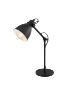 Priddy Industrial Adjustable Desk Lamp Black - 49469
