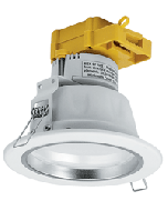 Dimmable 8W LED Downlight White, Chrome 8W LDL100-WH Superlux