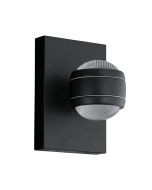 Sesimba 7.4W LED Up/Down Modern Wall Light Black / Warm White - 94848