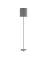 Pasteri Floor Lamp Satin Nickel / Grey - 96377