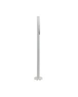 Barbotto 5W LED Floor Lamp Silver & White / Warm White - 97582N