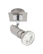 Pronto 1 Light LED Spotlight  A15031L/BC Brushed chrome Mercator Lighting