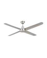 Typhoon M3 56" AC Ceiling Fan Brushed Chrome with Stainless Steel Blades - A3421