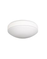 Eclipse with Frosted Glass Ceiling Fan Light Kit White - A3480	