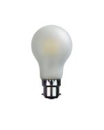 LED FROSTED Globe A60 DIMMABLE 6W B22 4000K - A-LED-21906140