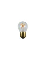 LED FILAMENT G45 SPIRAL DIMMABLE 3W E27 2200K - A-LED-22203222