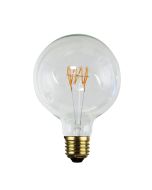 LED FILAMENT G125 SPIRAL DIMMABLE 5W E27 2200K - A-LED-24205222
