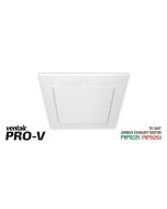 White Square Fascia to suit AIRBUS 225 & 250 body (PVPX225 or PVPX250) ABG250WH-SQ Ventair