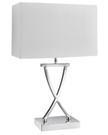 Large Table Lamp with Classic White Shade AU7923-CC