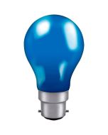 Electrical Products 25W 240V BC B22 GLS Blue Coloured Light Bulb - ELE10025