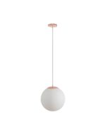 BUBBLE-250 OPAL BALL 1XE27 PNDT ROSE GOLD 31475