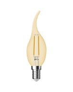 Deco E14 C35 BT Dim 2500 Kelvin 400 Lumen Light Bulb Gold colour-2080111458
