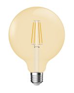 Deco E27 G45 Dim 2500 Kelvin 400 Lumen Light Bulb Gold colour-2080152758