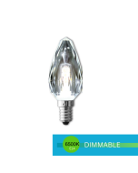 CANDLE CLEAR CRYSTAL 4W SES DIMMABLE 6500K LUS20276