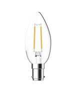 SupValue C35 Candle Clear Filament Vintage Globe Dimmable 2700K B15 -122202B