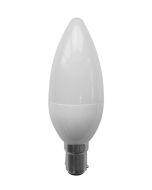 CLA LIGHTING 4W Candle LED GLOBE CLEAR BC NW 5000K CAN6