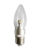 CLA LIGHTING 4W Candle Dimmable LED GLOBE FROSTED ES NW 5000K CAN13D