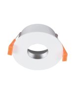 Cell Pin 70mm Round Recessed Downlight Frame White - 27062
