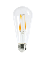 ST64 Pear Shape LED Filament Dimmable Globes Clear Diffuser (8W)- CF29DIM