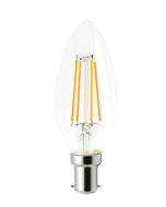 Candle LED Filament Dimmable Globes Clear Diffuser (4W)- CF43DIM