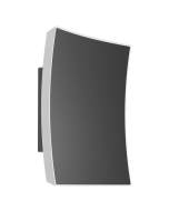 CRISTAL: LED Tri-CCT Exterior Curved Square Wall Lights IP65 CRISTAL1