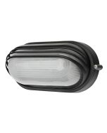 ESSEX LED LOUVERED OVAL BUNKER-WHITE - 19930/05