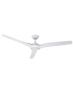 Radical 2 60" 15W LED Dimmable DC Ceiling Fan White / Tri-Colour - DC2440