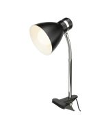 SAMMY E27 40W CLAMP LAMP - BLACK - 21419/06
