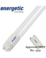 Energetic Lighting 152003 T8 1.2m 18W (1600lm) LED Tube 4000K Neutral White