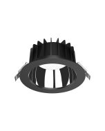 Expo 25W LED Low Glare Dimmable Downlight Black / Tri Colour - 20712	